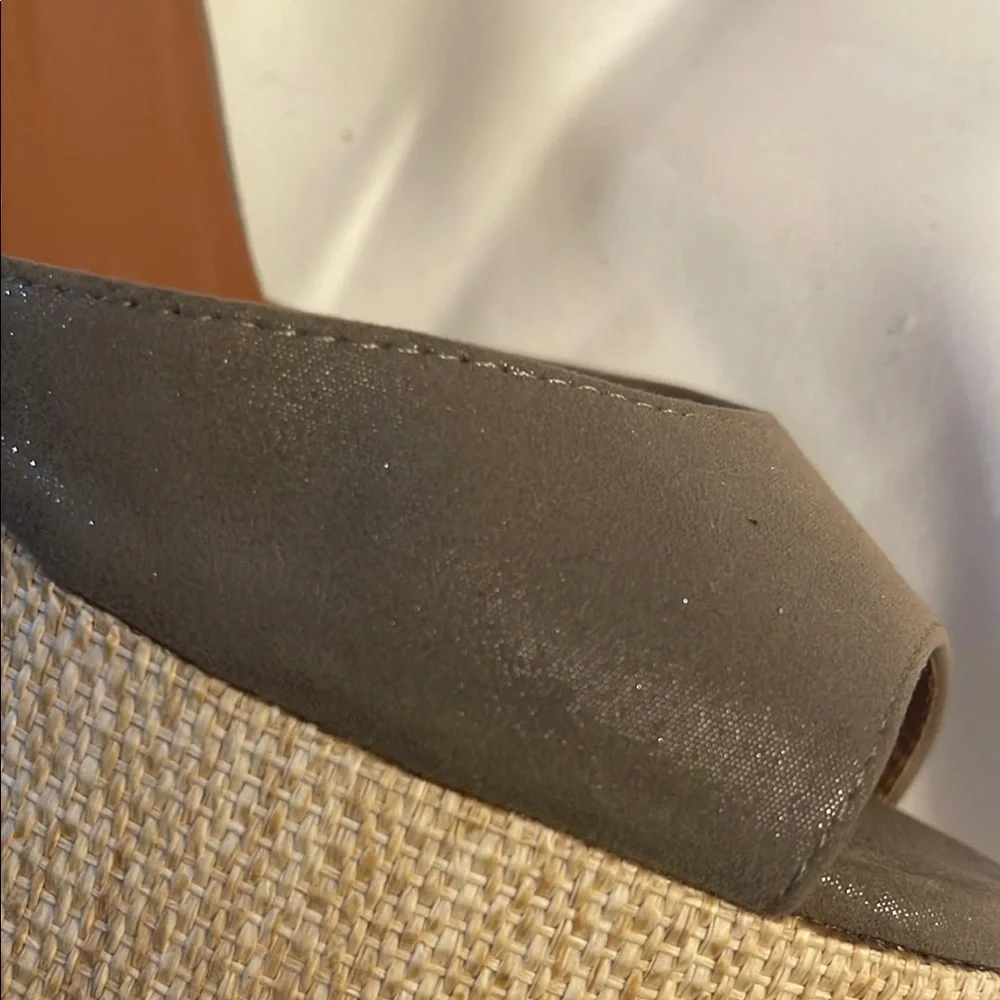 Bakers Gray Platform Heels‎ Excellent Condition